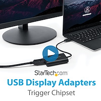 USB 3.0 to DisplayPort Adapter, 4K 30Hz, USB-A to Single DP Monitor,  External Video & Graphics Card, USB Video Adapter Converter, Windows Only